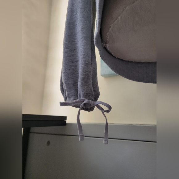 Gray and Sparkly Silver Top - Picture 8 of 10